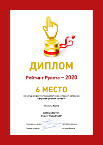 Лучший разработчик книжных интернет-магазинов – Рейтинг Рунета-2020